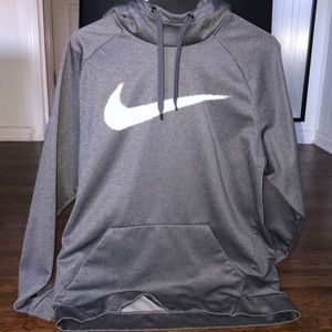 Men’s L grey Nike hoodie